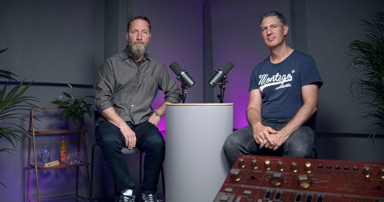 Aufnahme eines Corporate Video-Podcasts im Studio